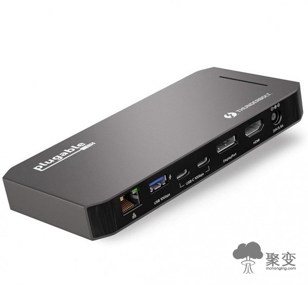 Plugable发布高性价比TBT3-UDC3扩展坞