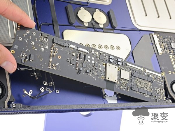 iFixit发布M1版24英寸iMac拆解：维修很难!